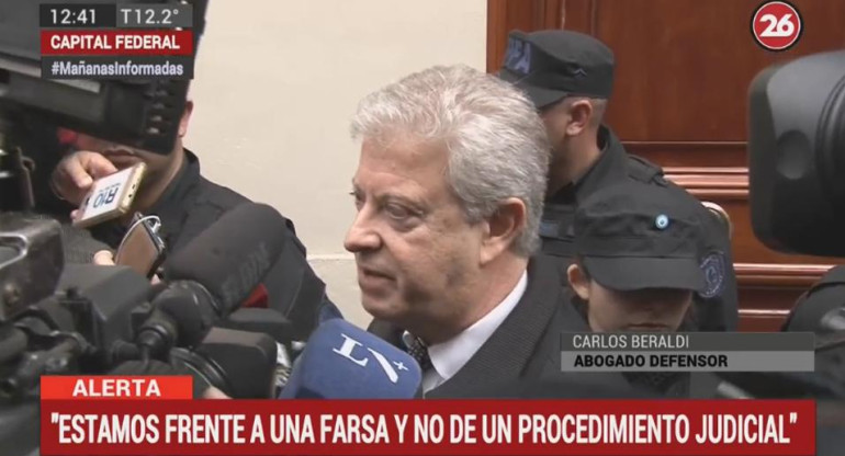 Carlos Beraldi - Abogado de Cristina Kirchner - Allanamientos