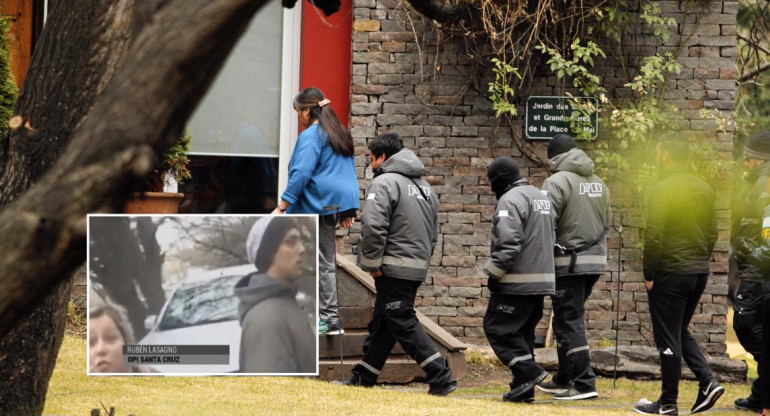 Incidentes durante allanamiento a la casa de Cristina Kirchner en El Calafate