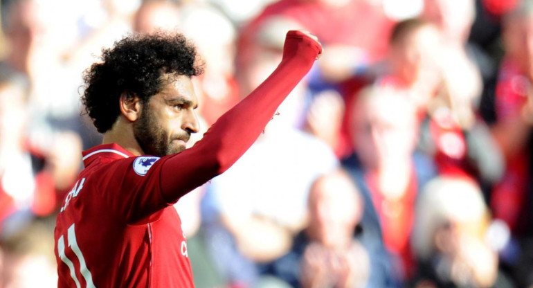Premier League: Liverpool vs. Brighton - Salah (Reuters)