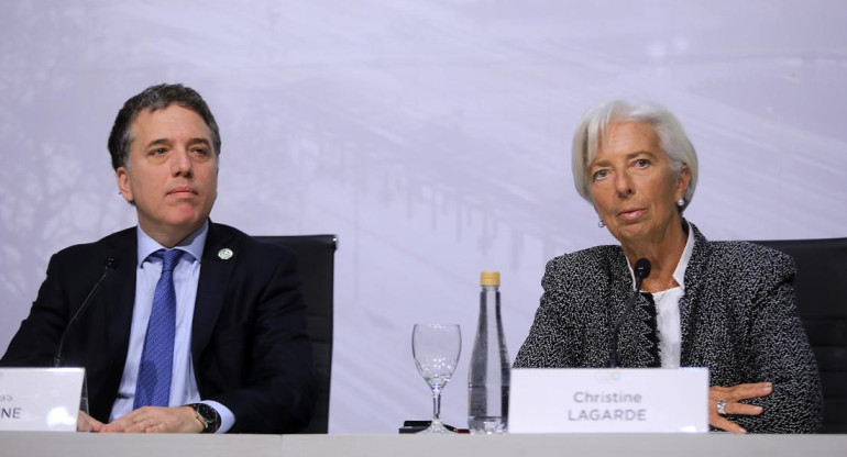 Dujovne y Lagarde - Gobierno y FMI - Política y economía (NA)