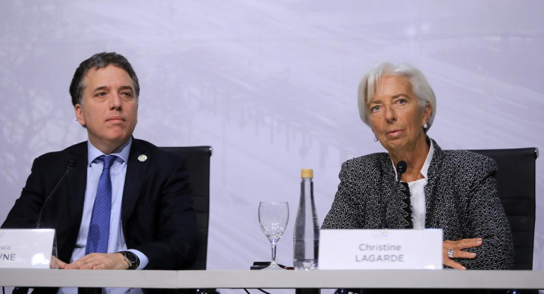 Dujovne y Lagarde - Gobierno y FMI - Política y economía (NA)