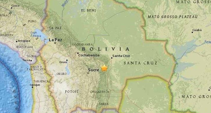 Terremoto en Bolivia