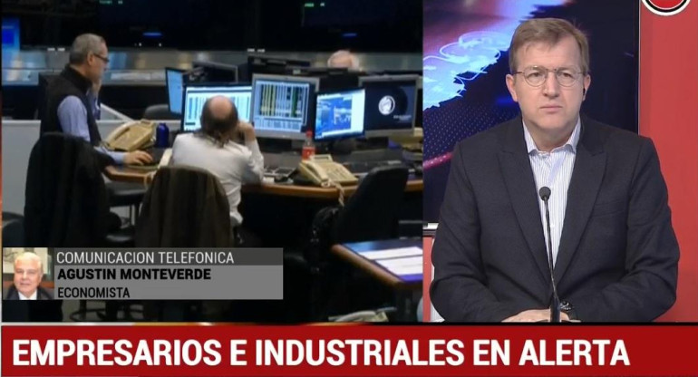 Agustín Monteverde, economista en El Pulso con Eduardo Serenellini (Canal 26)
