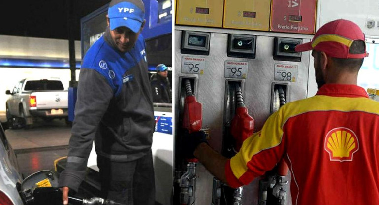 YPF y Shell - Combustibles - Nafta - Petroleras