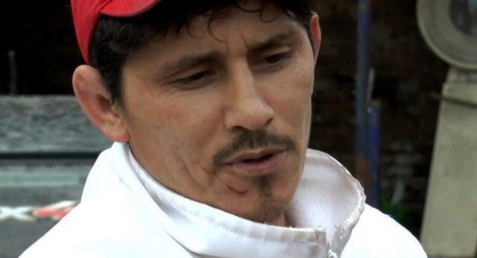 Daniel Oyarzún, carnicero que atropelló a un ladrón en Zárate