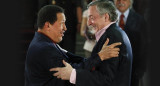 Hugo Chávez y Néstor Kirchner - Política