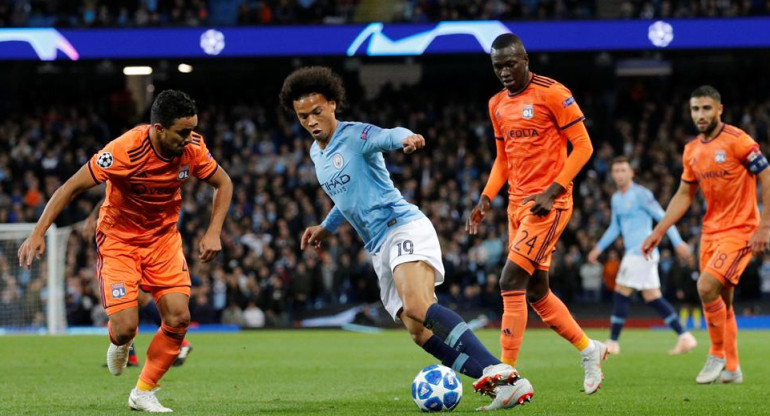 Manchester City vs. Olympique Lyonnais - Champions League (Reuters)