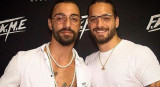 Maluma encontró a su doble en Sicilia