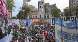 Paro y marcha CTA contra ajustes del Gobierno en Plaza de Mayo, 24-09-2018, Agencia NA