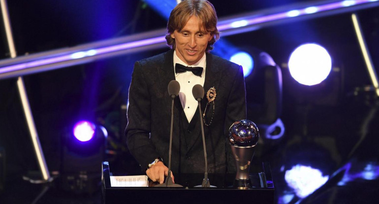 Luka Modric, GANÓ EL PREMIO THE BEST DE LA FIFA, Reuters