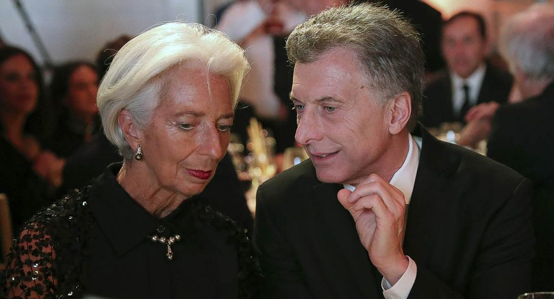 Macri - Lagrde FMI