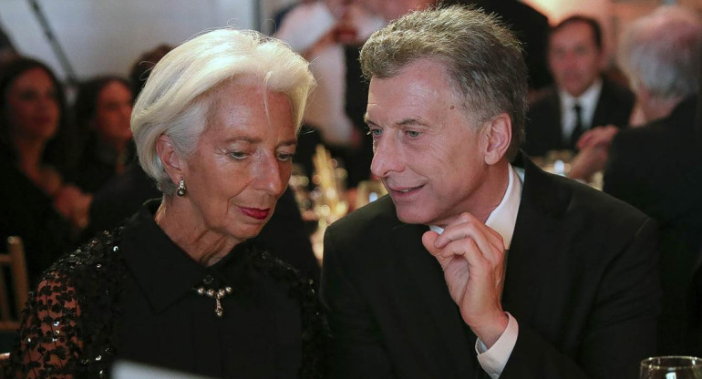 Macri - Lagrde FMI