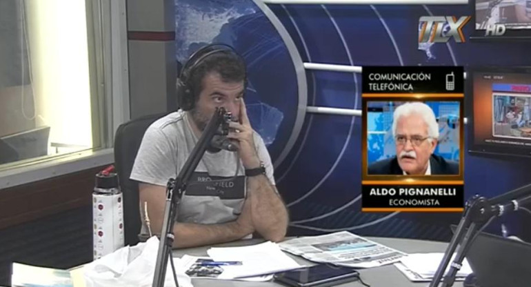 Aldo Pignanelli, tras salida de Luis Caputo (Radio Latina)