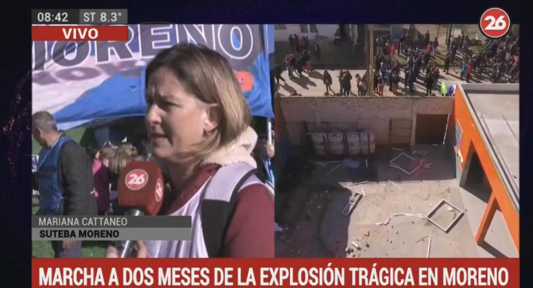 Sin respuestas a dos meses de la explosión de escuela en Moreno (Canal 26)