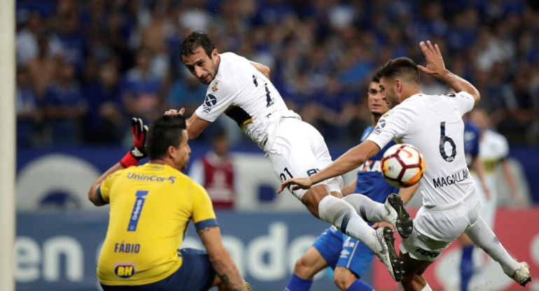 Cruzeiro vs. Boca, Copa Libertadores, Fútbol, deportes, Reuters