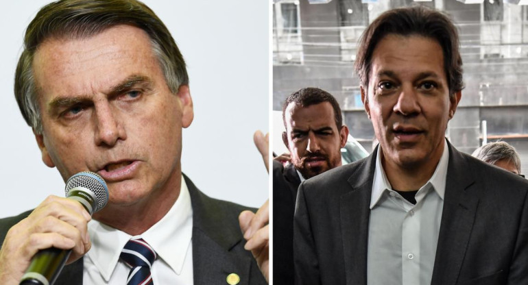 Elecciones en Brasil - Bolsonaro - Haddad