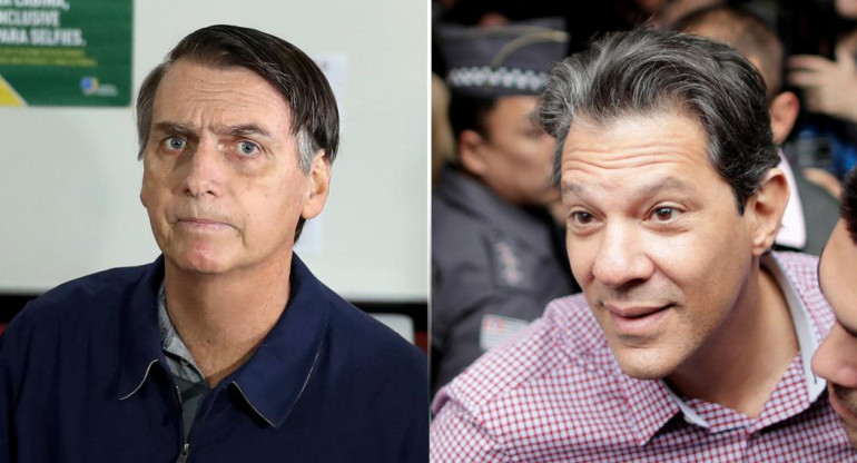 Elecciones en Brasil, Bolsonaro, Haddad, Política, internacionales, Reuters