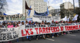 Yerbateros, tareferos protestan en el Congreso, NA