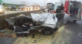 Accidente fatal en la autopista Buenos Aires - La Plata