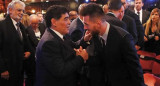 Lionel Messi y Diego Maradona