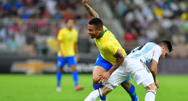 Argentina vs. Brasil, Selección argentina, fútbol, deportes, Reuters