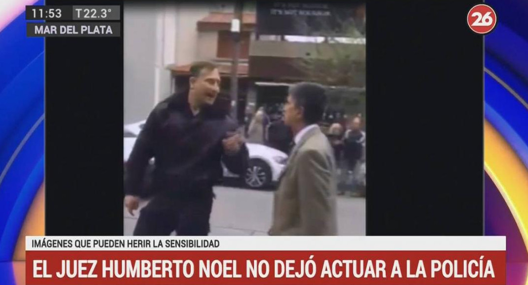 Juez intervino ante detención de policía en Mar del Plata (Canal 26)