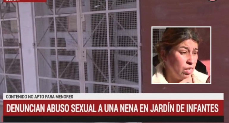 Denuncian abuso sexual en jardín de infantes de Lomas de Zamora, madre de la víctima