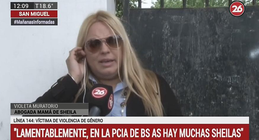 Asesinato de Sheila, nuevas pericias, reconstrucción del hecho, abogada de la víctima, Canal 26, policiales