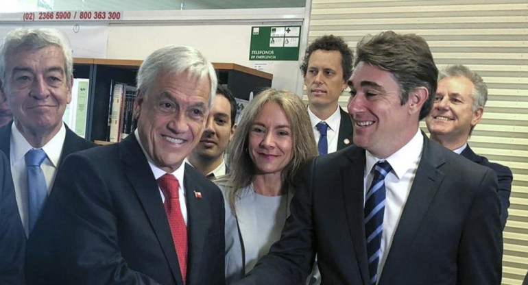 Javier Iguacel y Sebastián Piñera (NA)