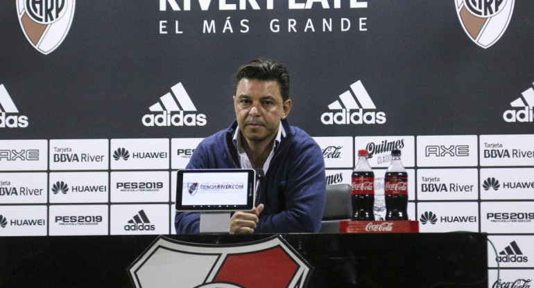 Marcelo Gallardo River Plate - Agencia NA