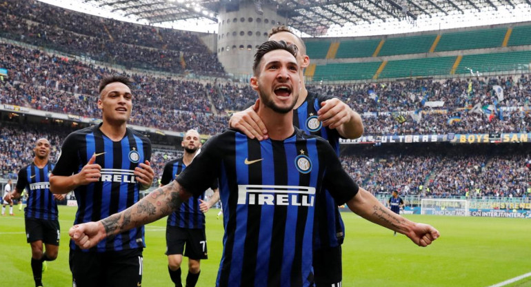 Festejo del Inter de Milán (Reuters)