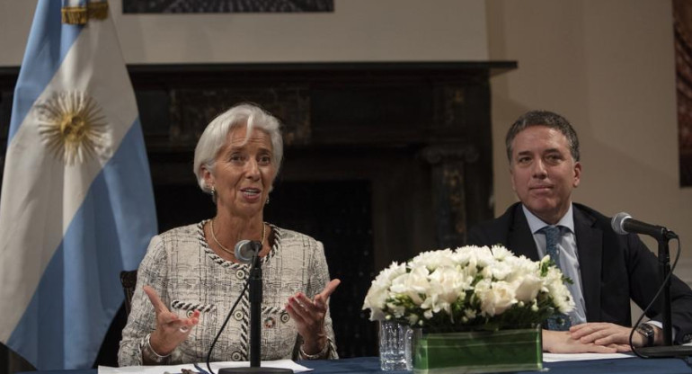 Misión FMI - Lagarde y Dujovne