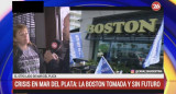 La Boston - Mar del Plata reclamo trabajadores