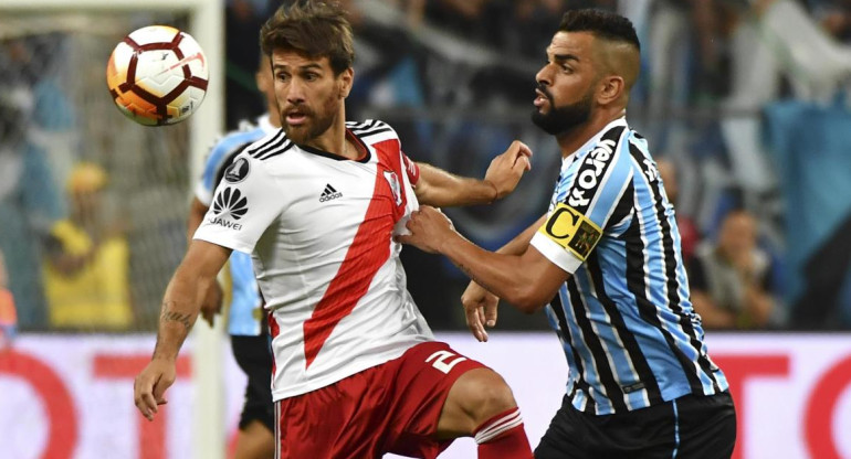 Libertadores: Ponzio recibió el alta médica y será titular en la Superfinal NA
