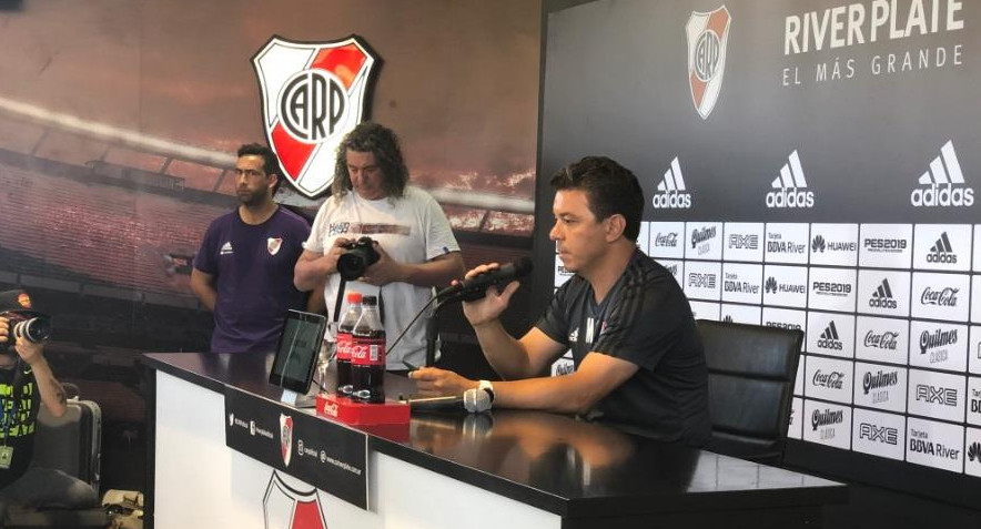 Conferencia de prensa de Marcelo Gallardo