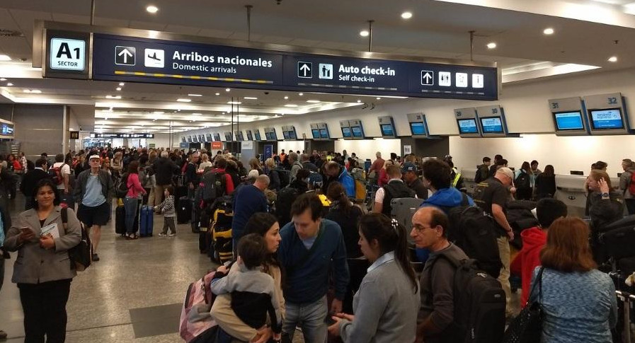 Demoras en Aeroparque