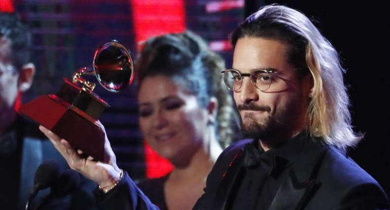 Maluma en los Grammys Latinos (Reuters)