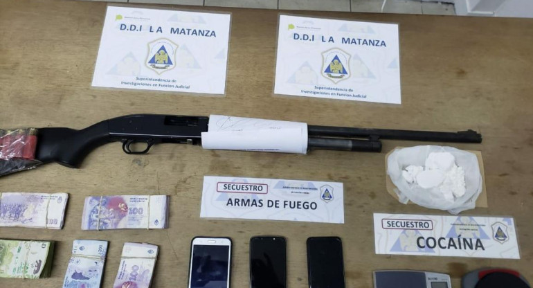 Operativo en la Matanza: Jefe narco, Gordo Jony, detenido por la Policía de la provincia de Buenos Aires, NA