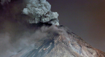 Volcán de fuego, Guatemala, Reuters