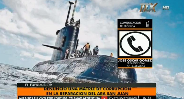 Radio Latina - José Gómez ex suboficial de la Armada