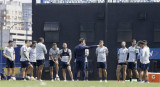 Entrenamiento de Boca, superclásico, Copa Libertadores, NA