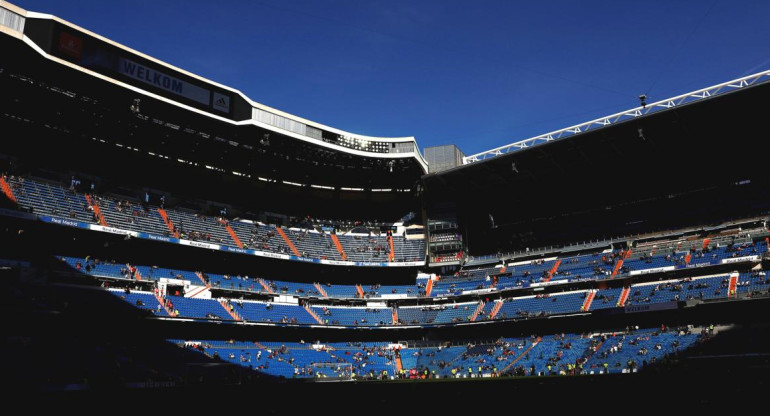 Estadio Bernabéu, Real Madrid, fútbol, deportes, Reuters
