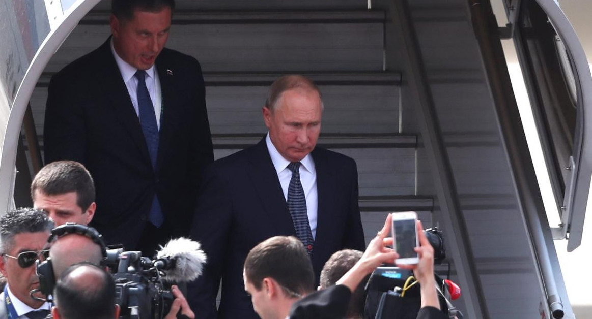 Llegada al país de Vladimir Putin para la Cumbre del G20 (Reuters)