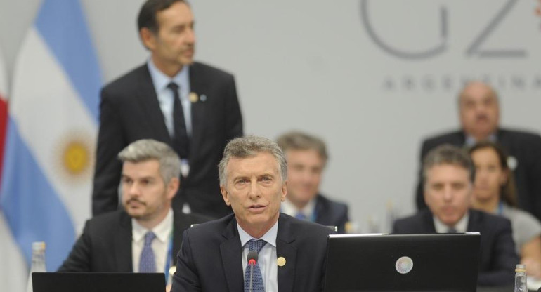 Discurso de apertura de Macri en Cumbre del G20