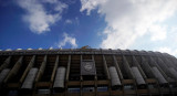 Santiago Bernabeu stadium is seen in Madrid, Reuters, estadio Superfinal