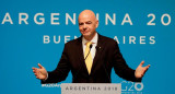 Gianni Infantino, presidente de FIFA, en la Cumbre del G20