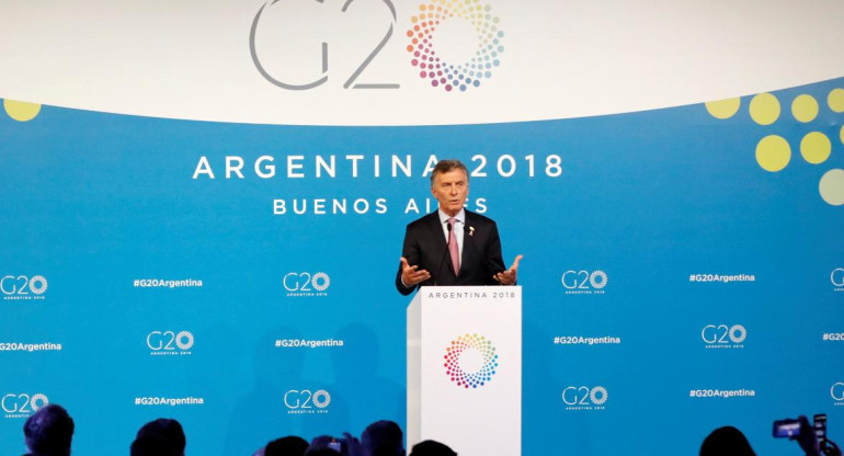 Conferencia de prensa de Macri en Cumbre del G20 (Reuters)