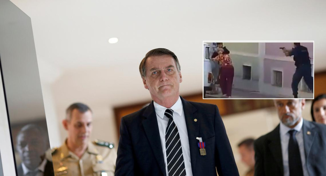 Bolsonaro - Felicita a policía que abatió a delincuente