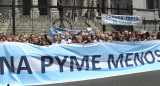 Protesta de PyME en el Congreso, economía, política, NA