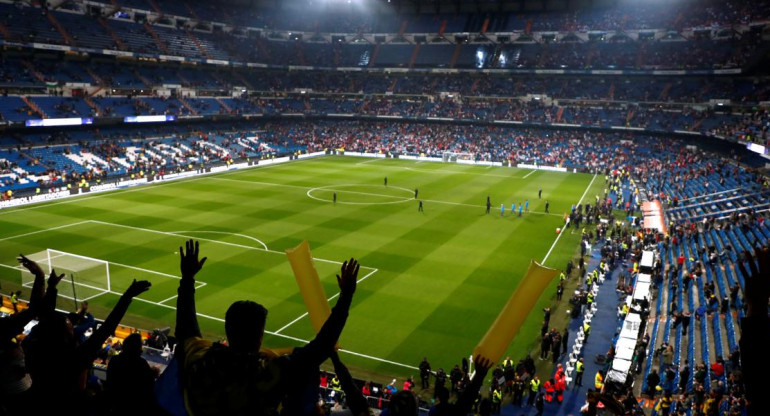 Superfinal de Copa  Libertadores, estadio Bernabéu, River vs. Boca, Reuters
